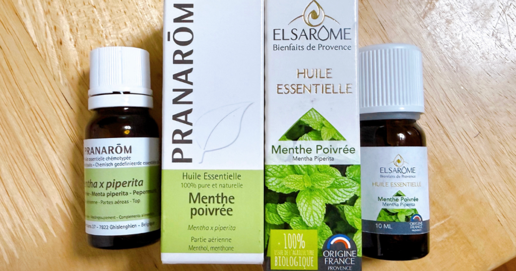 フランスの薬局とBIOスーパーで購入した精油